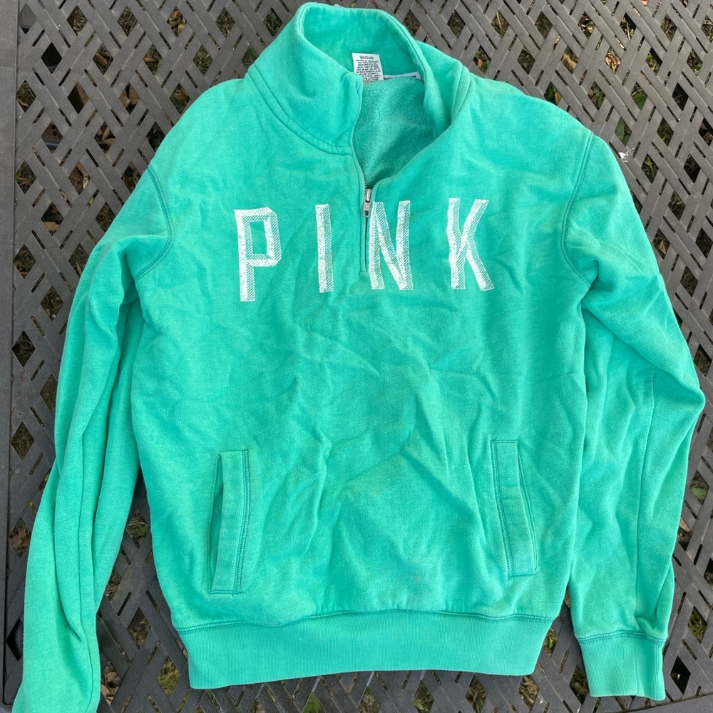 Mint Green VS Pink Sweatshirt
